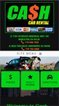 Mobile Screenshot of cashcarrental.com